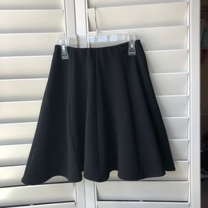 Black circle skirt